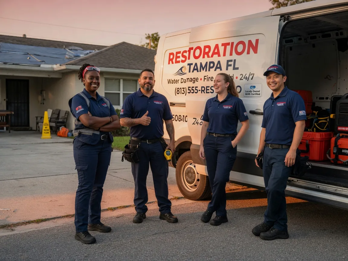 Water Damage Restoration company in Prague, NE